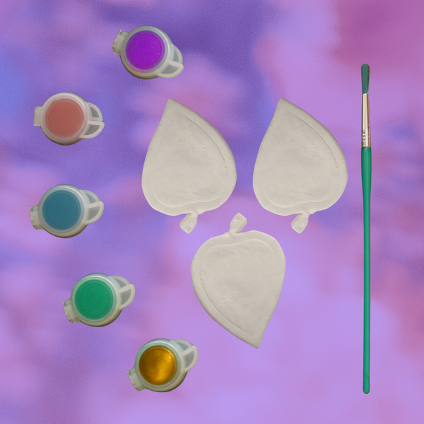 Giant Jack Leaf Paint By Numbers Kit, DIY Nature Art for Adults and Kids, Easy to Paint with Numbers, Stress-Relieving Activity | by Victory In Wellness