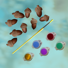 Load image into Gallery viewer, Decorative Acorns for Crafts and Home Décor, Craft Essentials, Well at Home | by Victory In Wellness