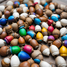 Load image into Gallery viewer, Decorative Acorns for Crafts and Home Décor, Craft Essentials, Well at Home | by Victory In Wellness