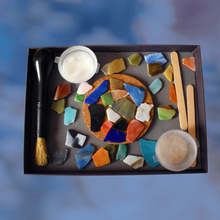 Load image into Gallery viewer, Create Stunning Mosaics, Craft Kit with Glass Tiles &amp; Instructions, Crafting for Wellbeing | by Victory In Wellness
