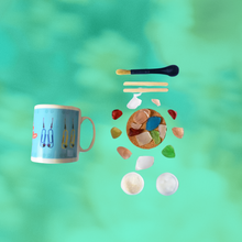 Load image into Gallery viewer, DIY Sea Glass Mosaic Craft Kit for Adults, Create Beach-Inspired Home Decor with Glass Tiles, Easy Step-by-Step Instructions | by Victory In Wellness