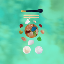 Load image into Gallery viewer, DIY Sea Glass Mosaic Craft Kit for Adults, Create Beach-Inspired Home Decor with Glass Tiles, Easy Step-by-Step Instructions | by Victory In Wellness