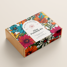 Load image into Gallery viewer, Flowers Paint by Numbers Kit, DIY Flower Painting, Easy-to-Follow Instructions, Beginners Friendly, Beautiful Flower Art, Complete Painting Set | by Victory In Wellness