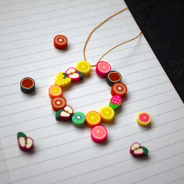 Fruit Friendship Bracelet Kit, DIY Bracelet Kit, Craft Kit for Girls, Handmade Bracelets | by Ifemi Jewels