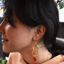 Load image into Gallery viewer, Retro 90's Heart Shaped Earrings, Colorful Heart Earrings, Vintage-inspired Earrings, Nostalgia Jewelry | by lovedbynlanla