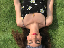 Load image into Gallery viewer, Limited Edition Amber 9k yellow gold necklace | by nlanlaVictory