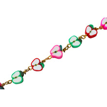 Load image into Gallery viewer, Apple Bracelet, Charm Bracelet, Beaded Bracelet | by Ifemi Jewels