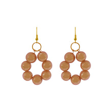 Load image into Gallery viewer, Bronze Glass Pearl Earrings, Glass Pearl Jewelry, Unique Earrings | by lovedbynlanla