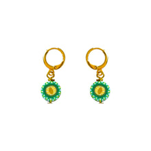 Load image into Gallery viewer, Cantaloupe Melon Earrings, Novelty Fruit Earrings | by Ifemi Jewels