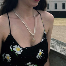 Load image into Gallery viewer, Citrine Necklace, Raw Citrine, Citrine Nugget Pendant, Raw Gemstone Necklace | by nlanlaVictory