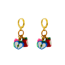 Load image into Gallery viewer, Apple Cluster Earrings | by Ifemi Jewels