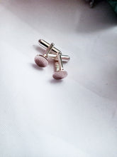 Load image into Gallery viewer, Sterling Silver Round Cufflinks, Sterling Silver Cufflinks | by nlanlaVictory