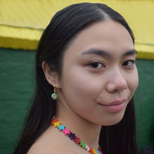 Load image into Gallery viewer, Cantaloupe Melon Earrings, Novelty Fruit Earrings | by Ifemi Jewels