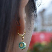 Load image into Gallery viewer, Cantaloupe Melon Earrings, Novelty Fruit Earrings | by Ifemi Jewels