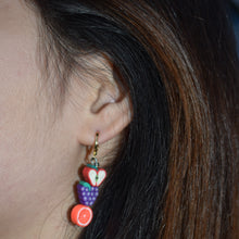 Load image into Gallery viewer, Fruit Single Huggie Earring | by Ifemi Jewels