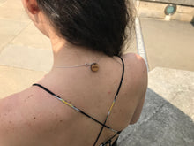 Load image into Gallery viewer, Rose Quartz Necklace, Rose Quartz Sterling Silver necklace, Rose Quartz Teardrop Pendant Necklace | by nlanlaVictory