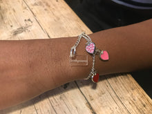 Load image into Gallery viewer, Hearts Bracelets, Playing Cards inspired Queen of Hearts | by lovedbynlanla