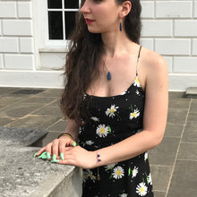 Load image into Gallery viewer, Rose Quartz and Lapis Lazuli Bracelet, Friendship Bracelet | by nlanlaVictory