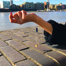 Load image into Gallery viewer, Lapis Lazuli Bracelet, Gemstone Bracelet, Sterling Silver Bracelet, Minimalist Bracelet | by nlanlaVictory