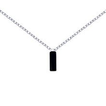 Load image into Gallery viewer, Black Onyx Bracelet, Gemstone Bracelet, Sterling Silver Bracelet | by nlanlaVictory