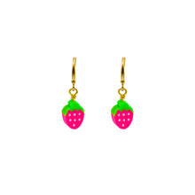 Load image into Gallery viewer, Strawberry Earrings | by Ifemi Jewels