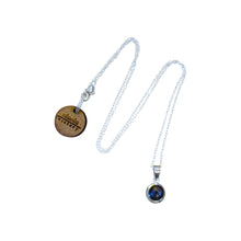 Load image into Gallery viewer, Black Freshwater Pearl Encased In Sterling Silver, .925 Sterling Silver Necklace, Bloom Collection | by nlanlaVictory