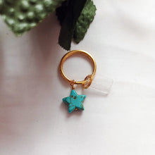 Load image into Gallery viewer, Blue star keychain, keychain accessory, star-shaped keychain, trendy keychain | by lovedbynlanla