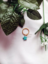 Load image into Gallery viewer, Blue star keychain, keychain accessory, star-shaped keychain, trendy keychain | by lovedbynlanla