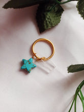 Load image into Gallery viewer, Blue star keychain, keychain accessory, star-shaped keychain, trendy keychain | by lovedbynlanla