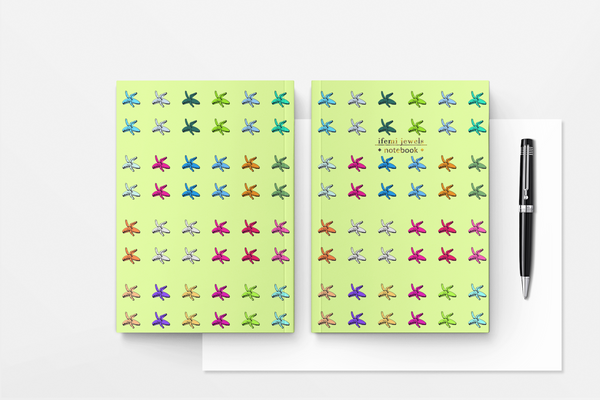 Banana whimsical print notebook | by Victory In Wellness