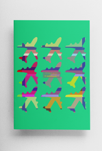 Load image into Gallery viewer, Hot Air Balloon + Fly With Me! Set of 2 Size A5 Travel Notebooks, Victory In Wellness