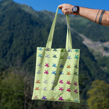 Load image into Gallery viewer, La banane Tote Bag, Beach Canvas tote bag, Eco-friendly bag | by Victory In Wellness