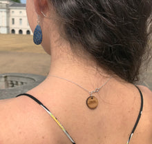 Load image into Gallery viewer, Lapis Lazuli Sterling Silver Earrings, Lapis Lazuli Earrings, Lapis Lazuli Drop Earrings | by nlanlaVictory