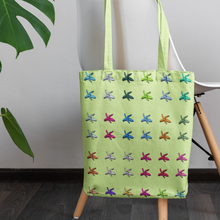 Load image into Gallery viewer, La banane Tote Bag, Beach Canvas tote bag, Eco-friendly bag | by Victory In Wellness
