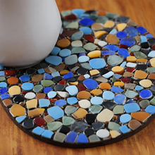 Load image into Gallery viewer, DIY Sea Glass Mosaic Craft Kit for Adults, Create Beach-Inspired Home Decor with Glass Tiles, Easy Step-by-Step Instructions | by Victory In Wellness
