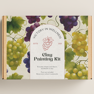 Grapes Fruit Clay Paint Kit | by Victory In Wellness