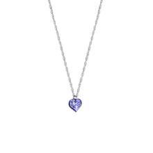 Load image into Gallery viewer, Blue Quartz Necklace, Blueberry Quartz Gemstone, Gemstone Pendant Necklace on 925 Sterling Silver
