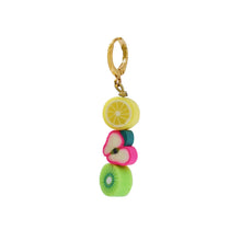 Load image into Gallery viewer, Fruit Single Huggie Earring | by Ifemi Jewels
