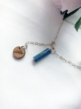Load image into Gallery viewer, Lapis Lazuli Bracelet, Gemstone Bracelet, Sterling Silver Bracelet, Minimalist Bracelet | by nlanlaVictory
