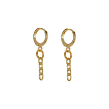 Load image into Gallery viewer, Minimalist Chain Drop Earrings | by Ifemi Jewels
