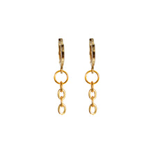 Load image into Gallery viewer, Minimalist Chain Drop Earrings | by Ifemi Jewels
