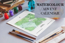 Load image into Gallery viewer, Watercolour Advent Calendar, Painting Advent Calendar, Painting Kit, Christmas Countdown
