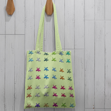 Load image into Gallery viewer, La banane Tote Bag, Beach Canvas tote bag, Eco-friendly bag | by Victory In Wellness

